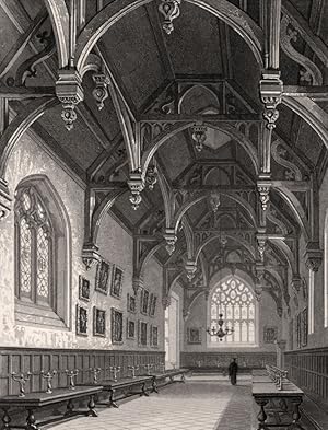The hall of Wadham College