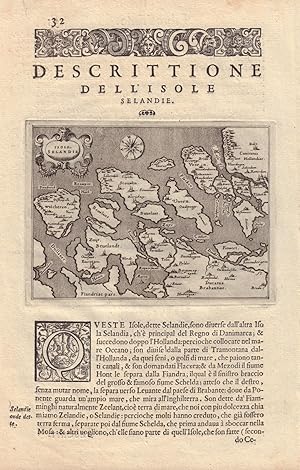 Descrittione dell' Isole Selandie [Description of the islands of Zeeland]