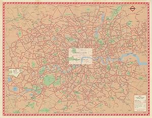 Central Buses Map and list of Routes [862/2329 E 250M (No.3)] by Lewis ...