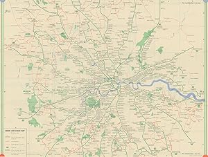 Green Line Coach Map No.1, 1948