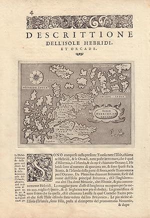 Descrittione dell' Isole Hebridi, & Orcadi [Description of the Hebrides & Orkney islands]