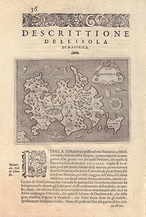 Descrittione dell' Isola di Maiorica [Description of the island of Majorca]