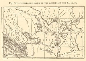 Interlacing Basins of the Amazon and the La Plata