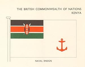 The British Commonwealth of Nations Kenya; Naval Ensign