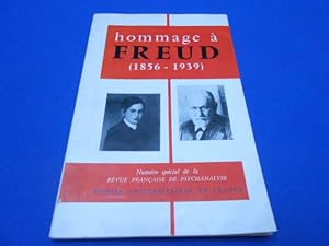 Bild des Verkufers fr Revue Franaise de Psychanalyse. Hommage  Freud (1856-1939). Tome XX. N3. Juillet -Sept. 1956 zum Verkauf von Emmanuelle Morin