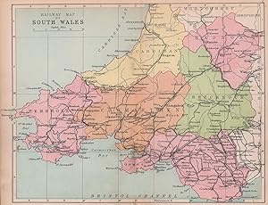 Railway Map of South Wales