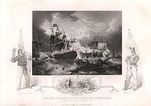 Admiral Duncan's victory over the Dutch fleet, (in the North Sea, October 11th 1797)