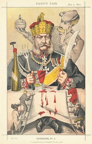 Les Mangeoit Pour Soi Refraischir Devant Souper [William/Wilhelm Frederick Louis, The King of Pru...