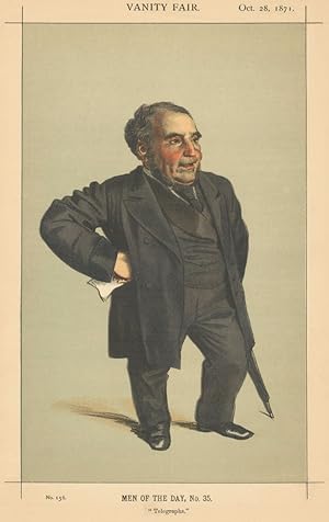 Seller image for Telegraphs [Mr John Pender MP] for sale by Antiqua Print Gallery