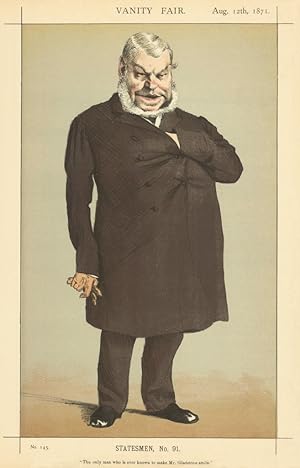 Seller image for The only man who is ever known to make Mr Gladstone smile [Mr John Locke MP] for sale by Antiqua Print Gallery