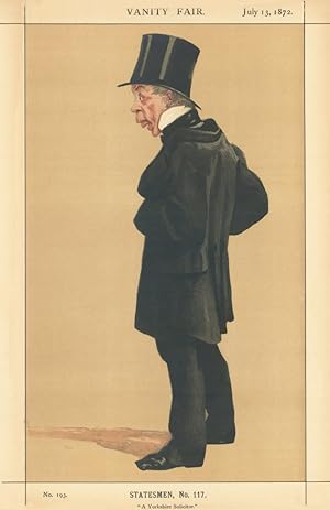 Seller image for A Yorkshire Solicitor [Mr George Leeman MP] for sale by Antiqua Print Gallery