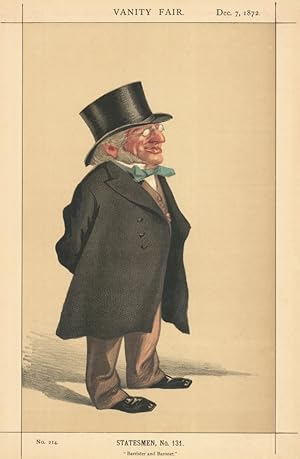 Seller image for Barrister & Baronet [Sir Francis Henry Goldsmid Bt MP] for sale by Antiqua Print Gallery