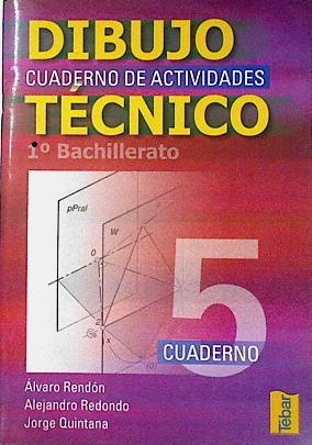 Seller image for Dibujo tcnico, 1 Bachillerato. Cuaderno 5 for sale by Almacen de los Libros Olvidados