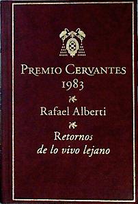 Seller image for Retornos de lo vivo lejano for sale by Almacen de los Libros Olvidados