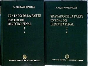 Seller image for Tratado de la parte especial del derecho penal I I y I II for sale by Almacen de los Libros Olvidados
