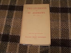 Two Students At St. Andrews 1711 - 1716