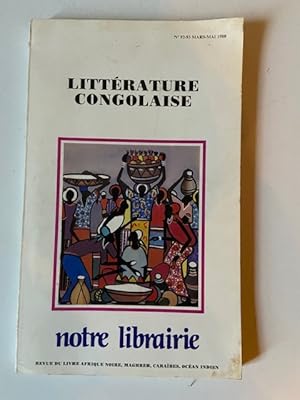 Seller image for Littrature Congolaise for sale by Librairie Axel Benadi