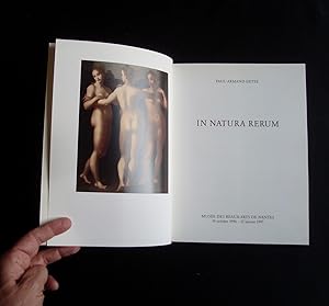 Imagen del vendedor de In natura rerum - a la venta por Le Livre  Venir