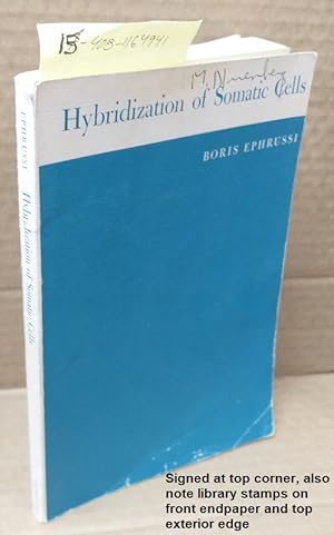 Imagen del vendedor de Hybridization of Somatic Cells [SIGNED BY MARSHALL NIRENBERG] a la venta por Second Story Books, ABAA