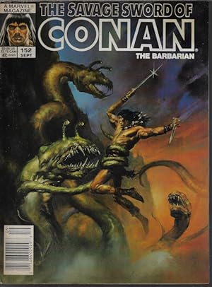 Imagen del vendedor de SAVAGE SWORD OF CONAN The Barbarian: Sept 1988, #152 a la venta por Books from the Crypt