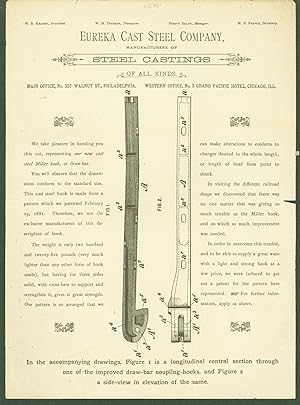 Eureka Cast Steel Company (advertising poster)