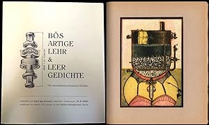 Seller image for Bs Artige Lehr und Leer Gedichte. Lyrik aus der Maschinenwelt. for sale by Michael Meyer-Pomplun