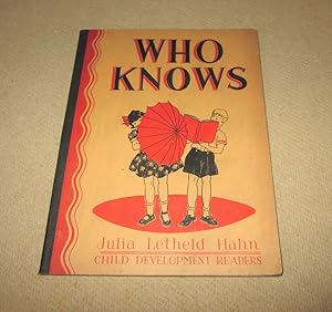 Imagen del vendedor de Who Knows; A Little Primer a la venta por Homeward Bound Books