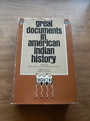 Seller image for Great Documents In American Indian History for sale by Village Books and Music