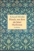 Imagen del vendedor de Horch, von fern ein leiser Harfenton : Gedichte. Eduard Mrike. Ausgewhlt und hrsg. von Dietmar Jaegle / dtv ; 13258 a la venta por Antiquariat Buchhandel Daniel Viertel