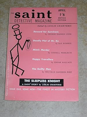 Seller image for The Saint Detective Magazine April 1959 (British Edition) for sale by Neo Books