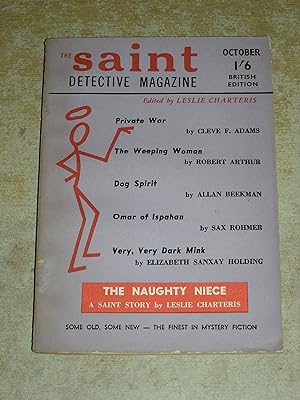 Seller image for The Saint Detective Magazine October 1957 (British Edition) for sale by Neo Books