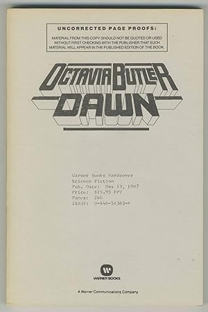 Image du vendeur pour Dawn mis en vente par Between the Covers-Rare Books, Inc. ABAA