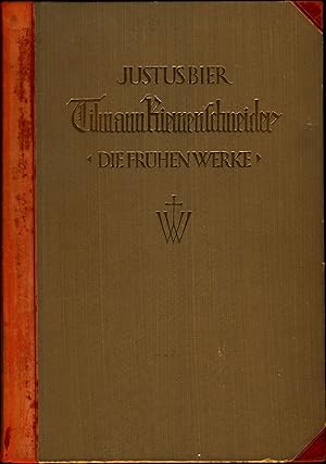 Seller image for Tilmann Riemenschneider, Die frhen Werke und Die reifen Werke Kunst in Franken for sale by avelibro OHG