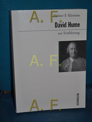 Bild des Verkufers fr David Hume zur Einfhrung Zur Einfhrung , 337 zum Verkauf von Antiquarische Fundgrube e.U.