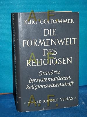 Imagen del vendedor de Die Formenwelt des Religisen : Grundriss d. systemat. Religionswissenschaft (Krners Taschenausgabe Band 264) a la venta por Antiquarische Fundgrube e.U.