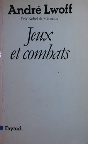 Bild des Verkufers fr Jeux et combats. zum Verkauf von Antiquariat Bookfarm