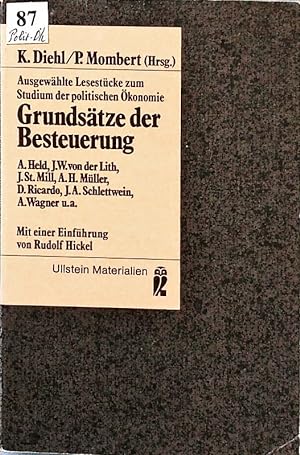 Imagen del vendedor de Grundstze der Besteuerung. a la venta por Antiquariat Bookfarm