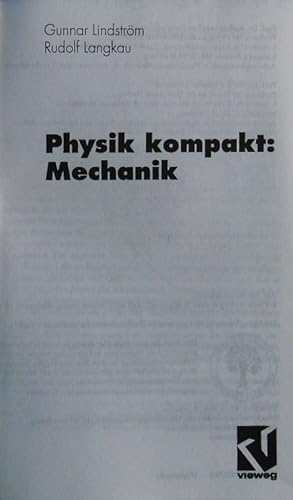 Seller image for Physik kompakt: Mechanik. for sale by Antiquariat Bookfarm