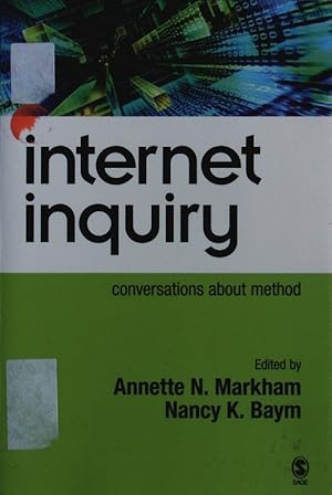 Seller image for Internet inquiry. Conversations about method. for sale by Antiquariat Bookfarm