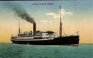 Ansichtskarte / Postkarte Dampfschiff König Friedrich August, HAPAG
