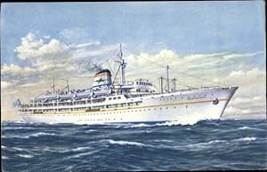 Bild des Verkufers fr Ansichtskarte / Postkarte Dampfer SS Agamemnon, Olympic Cruises zum Verkauf von akpool GmbH