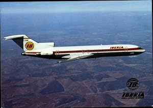 Ansichtskarte / Postkarte Spanisches Passagierflugzeug, Iberia, Boeing 727 256