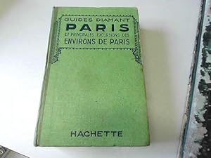 Bild des Verkufers fr Guides Diamant : Paris et principales excursions des environs de Paris 1939 zum Verkauf von JLG_livres anciens et modernes