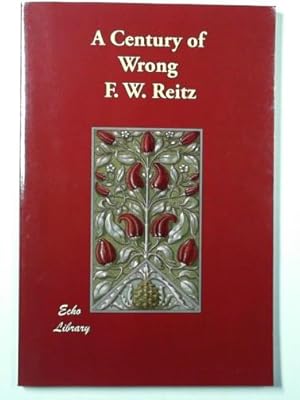 Seller image for A century of wrong for sale by Cotswold Internet Books