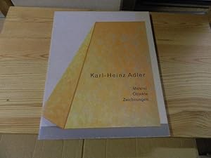 Karl-Heinz Adler. Malerei-Objekte-Zeichnungen. Ausstellung Museum Folkwang Essen-Galerie Neher Es...