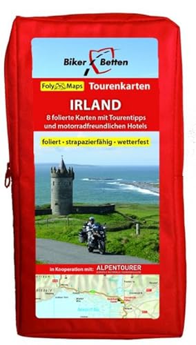 Seller image for Tourenkarten Set Irland (FolyMaps) : 1:250 000. In Kooperation mit Alpentourer, Europas Motorrad-Tourenmagazin for sale by AHA-BUCH GmbH