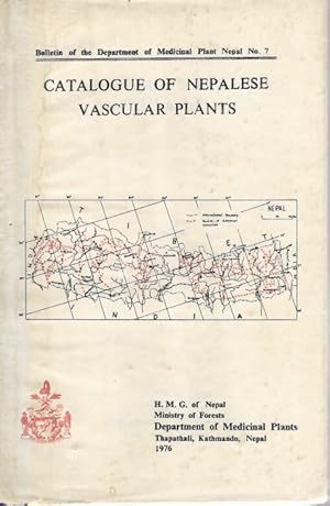 Seller image for Catalogue of Nepalese Vascular Plants for sale by PEMBERLEY NATURAL HISTORY BOOKS BA, ABA