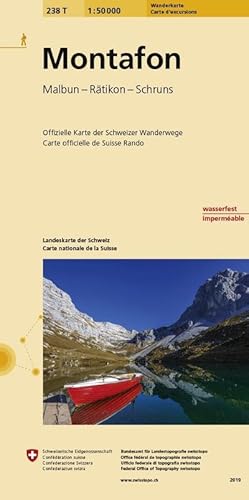 Seller image for Landeskarte der Schweiz Montafon : Malbun, Rtikon, Schruns. Wanderkarte for sale by AHA-BUCH GmbH