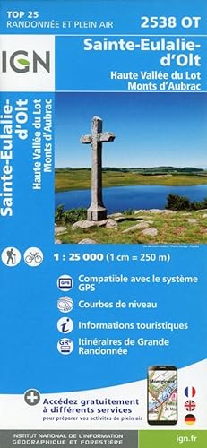 Seller image for 2538OT Sainte-Eulalie-d'Olt Haute Valle du Lot Monts d'Aubrac for sale by AHA-BUCH GmbH