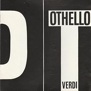 Imagen del vendedor de Programmheft Giuseppe Verdi OTHELLO Premiere 27. April 1984 Spielzeit 1983 / 84 Heft 12 a la venta por Programmhefte24 Schauspiel und Musiktheater der letzten 150 Jahre